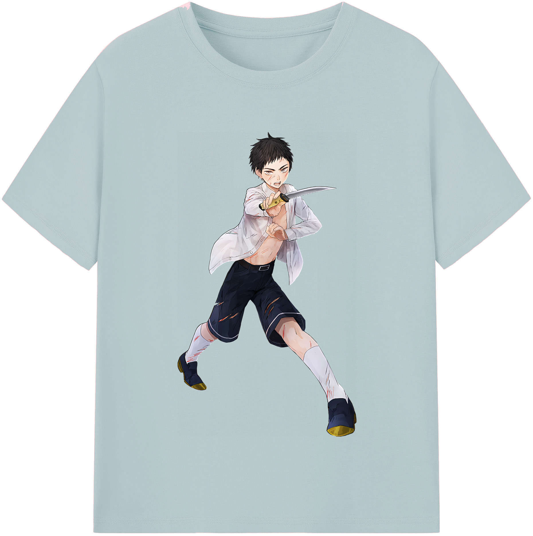 （画像用） 刀剣乱舞 Touken Ranbu 綿100％半袖Tシャツ（フロントプリント）